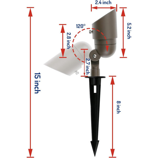 raccroc 1 100 Plugin Integrated LED Pathway Light Wayfair Canada
